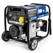 Hyundai HYW130DC  3.2kW / 4kVa Petrol Welder Generator, 120 Amp DC Welder